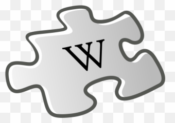Wiki Letter Cropped - Wikipedia Logo Emoji