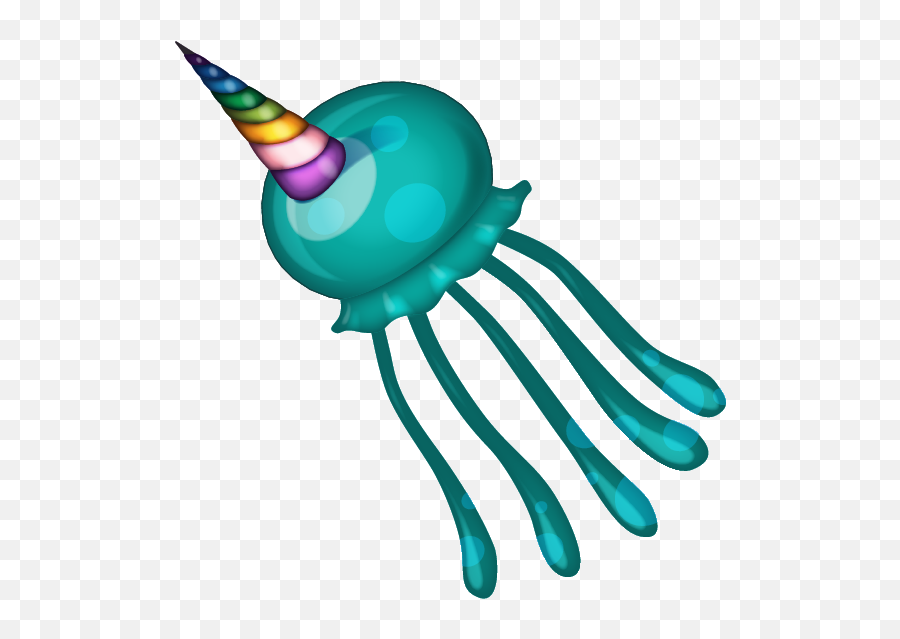 Emoji - Clip Art,Jellyfish Emoji