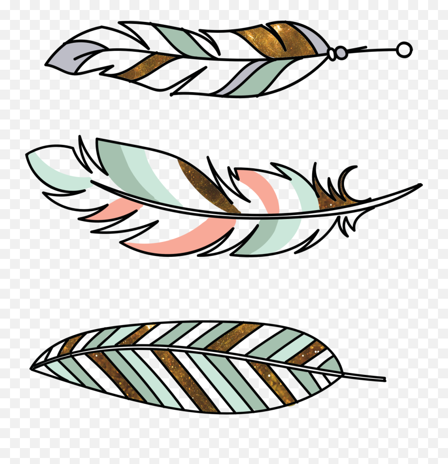 Freetoedit Boho Indiana Feathers - Clip Art Emoji,Indiana Emoji