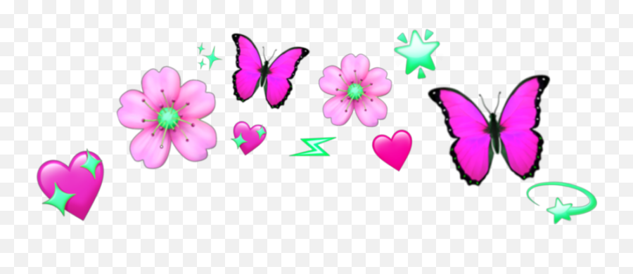 Emoji Emojis Tumblr Instagram Insta Aesthetic Mood Cute - Transparent Background Blue Butterfly Emoji,Cute Emoji Texts