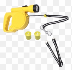 Ez Pet Total Retractable Dog Leash System With Flashlight - Flashlight Emoji,Torch Emoji
