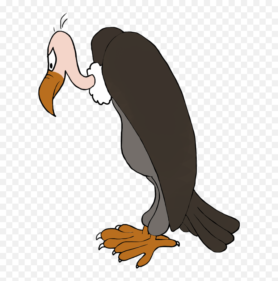 Vulture Clipart Png - Cartoon Vulture Transparent Background Emoji,Vulture Emoji
