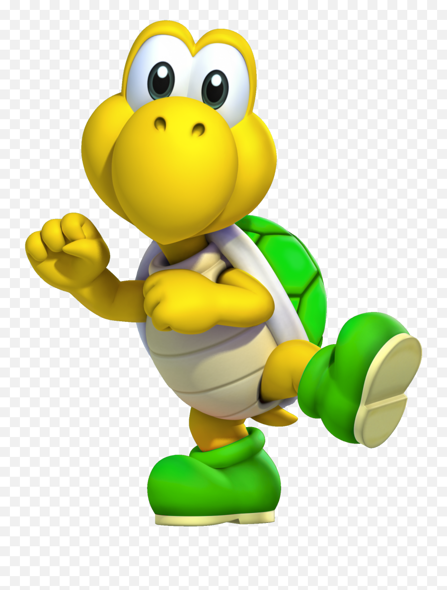 Mario Turtle Clipart - Koopa Troopa Emoji,Wii Emoji