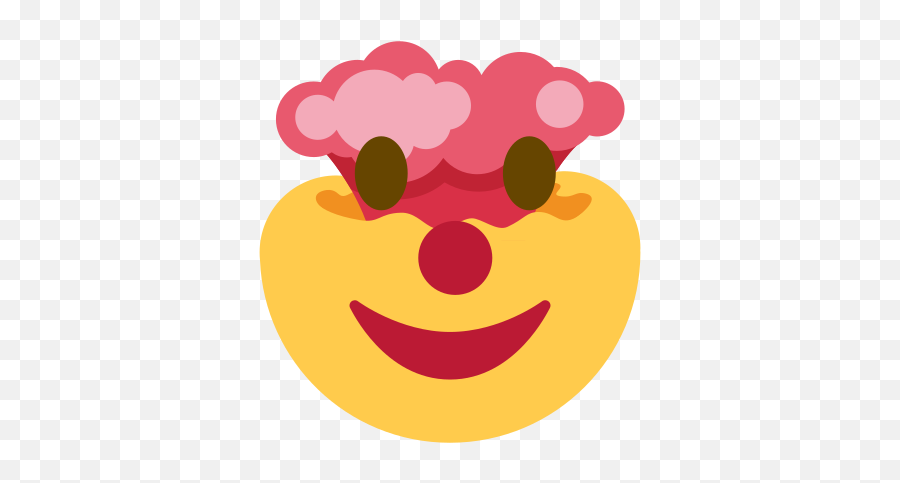 Face - Smiley Emoji,Clown Emoji Ios