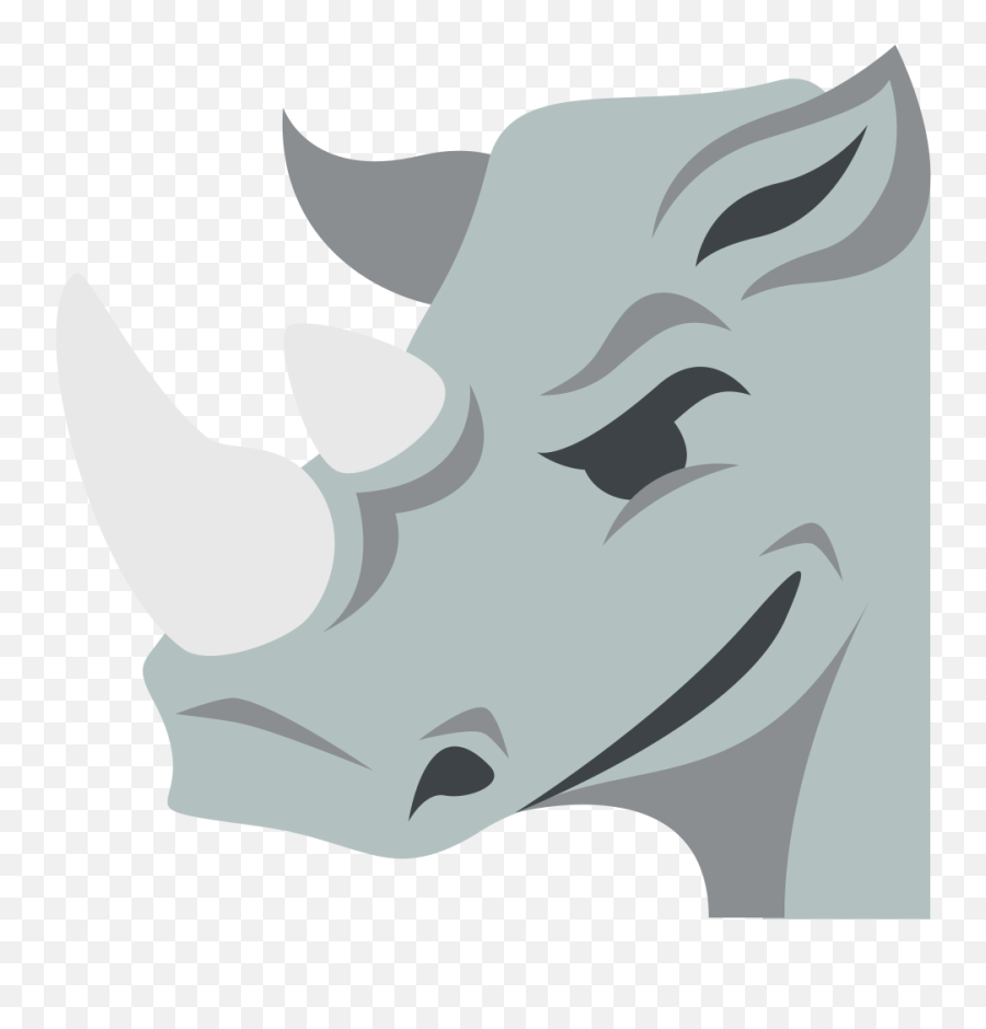 Emojione 1f98f - Rhino Flag Emoji,Crown Emoji
