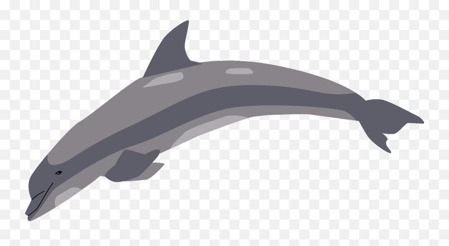 Dolphin Clipart Free Download Transparent Png Creazilla - Gray Dolphin Clipart Png Emoji,Dolphin Emoji