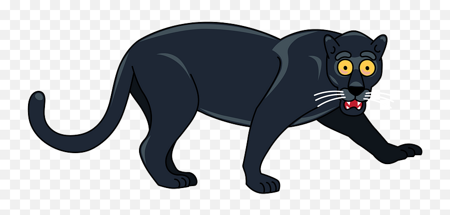 Panther Clipart - Panter Clipart Emoji,Panther Emoji
