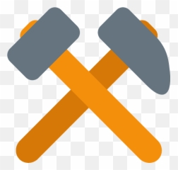 Hammer and pick emoji clipart Free download transparent - And Pick Emoji