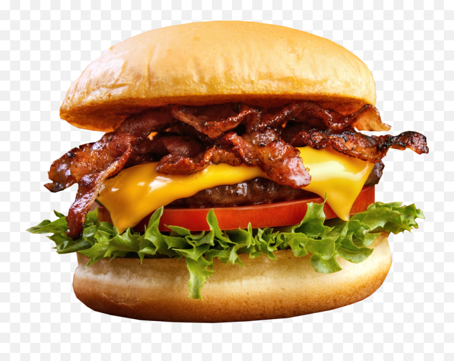 Cheeseburger Bacon Hamburger Wrap Hot Dog - Bacon Png Burger With No Background Emoji,Emoji Cheeseburger Crisis