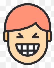 Winking Emoji Icon of Colored Outline style - Available Face Of Very Sadness