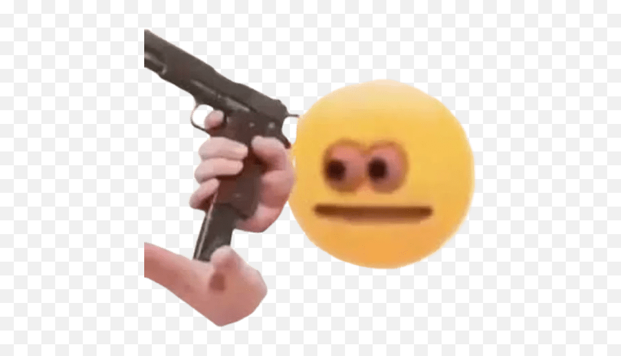 Release - Heavy Breathing Emoji Meme,Gun To Head Emoticon