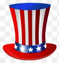 Knot Clipart Flag - Uncle Sam Hat Png Emoji