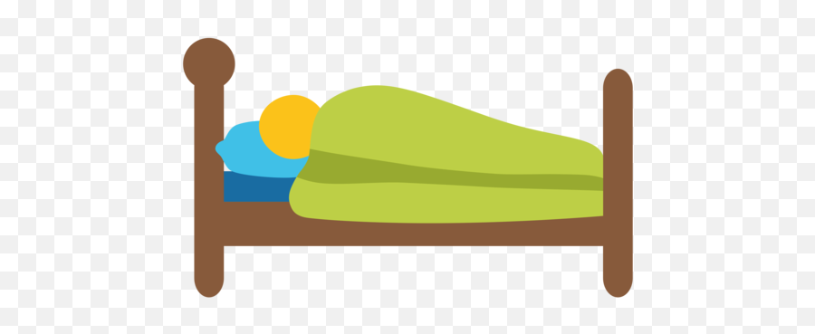 Person In Bed Emoji - Boneco Deitado Na Cama,Playground Emoji