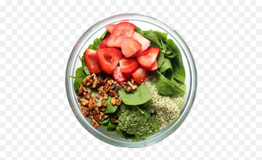 Vegetables Salad Strawberries Bowl - Veggie Salad Transparent Png Emoji,Emoji Salad