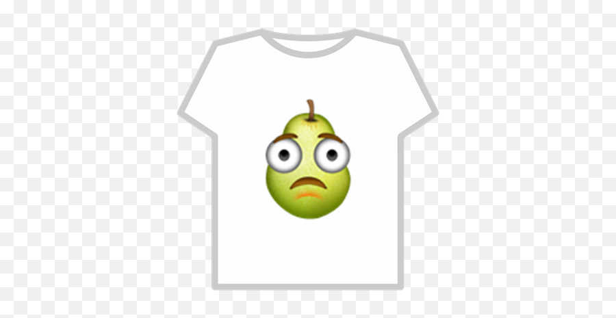 Sad Pear - T Shirt Roblox Musculos Png Emoji,Guava Emoji - free transparent  emoji 