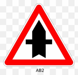 Approaching Intersection - Germany Priority Road Sign Emoji