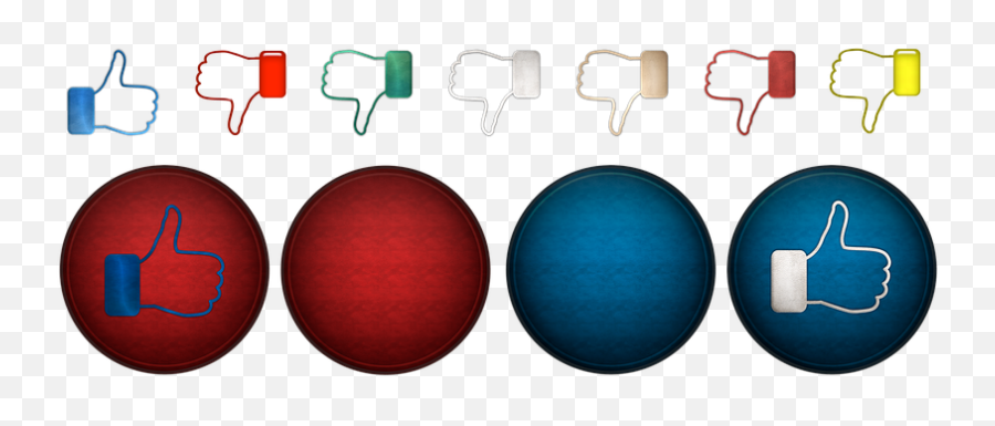 Free Dislike Thumbs Down - Thumb Emoji,Facebook Dislike Emoticon