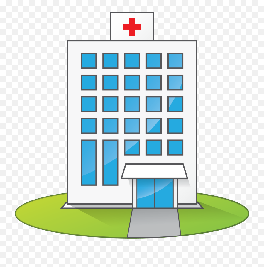 Clip Art - Hospital Clipart Transparent Emoji,Hospital Emoji