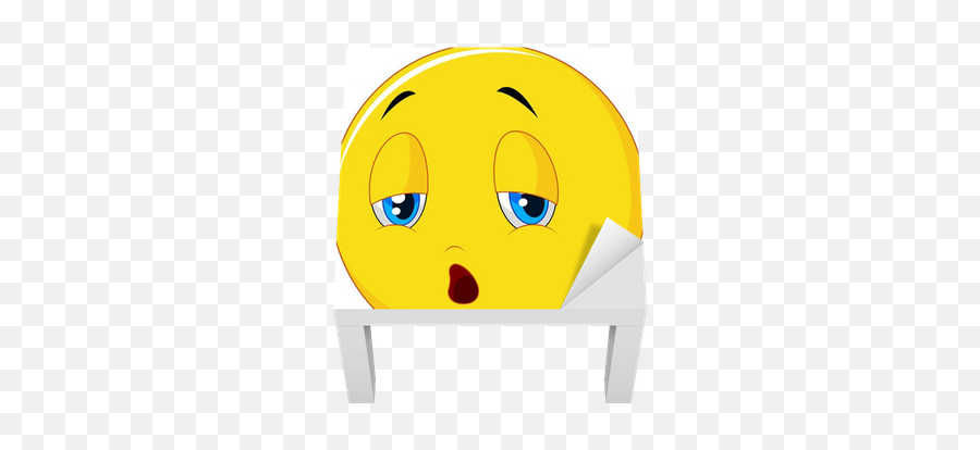 Emoticon Isolated - Imagenes De Emoji Desconcentrado,Tired Emoticon