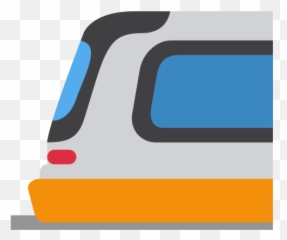 Light Emoji Icon Of Flat Style - Rail Transport