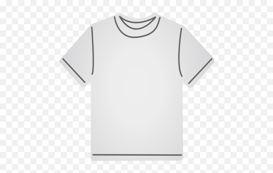 T Shirt White Clipart I2clipart - Royalty Free Public Plain White T Shirt Emoji,Emoticons Tshirt