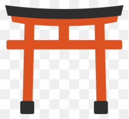 Emoji U26e9 - Japanese Temple