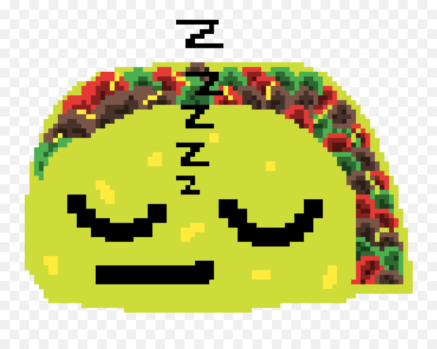 Pixilart - Taco Sleeping By Anonymous Darbar Mai Heer Emoji,Taco Emoticon