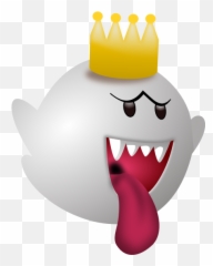 King Boo - King Boo Clipart Png Emoji,Crown Emoji