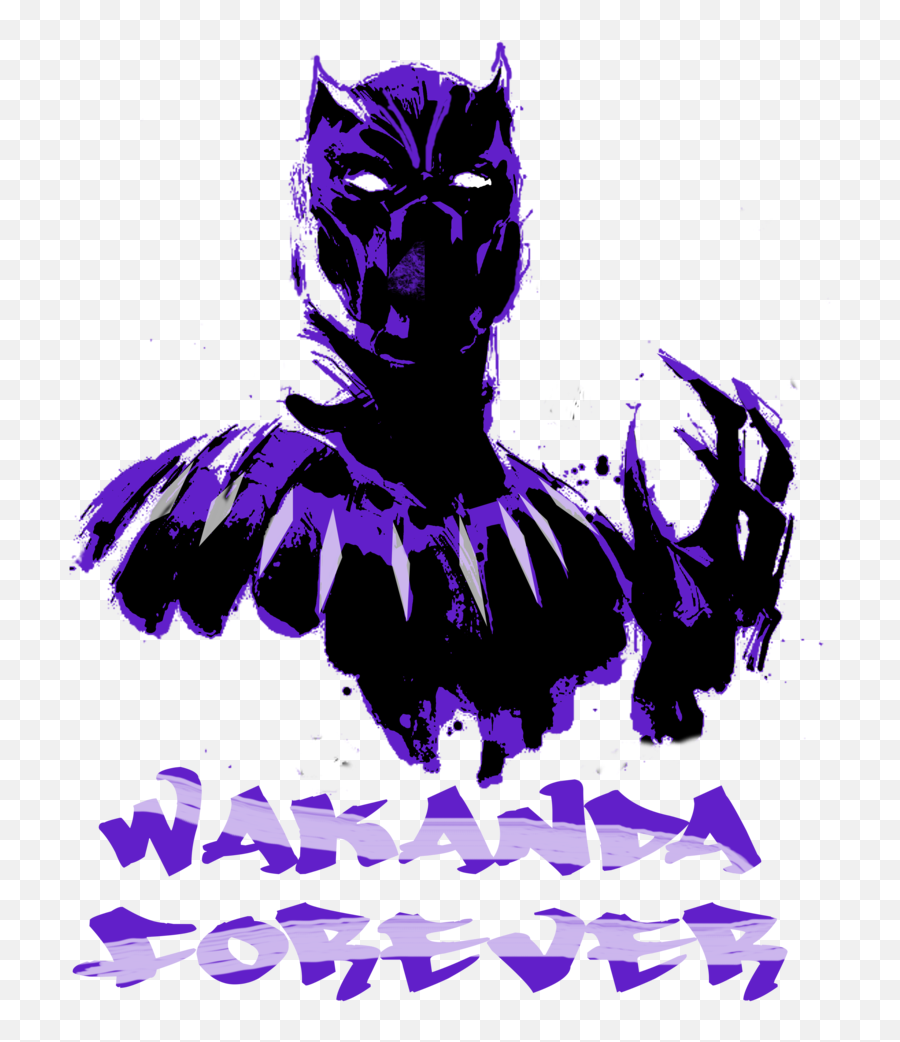 Wakanda Forever - Black Panther Art Commission Emoji,Wakanda Forever Emoji