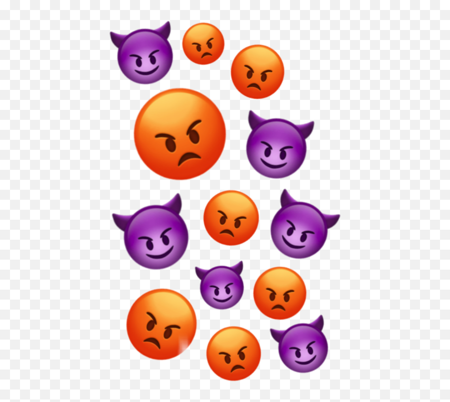 Emoji Iphoneemoji Mad Angry Devil Mademoji Angryemoj - Cat Grabs Treat,Angry Cat Emoji