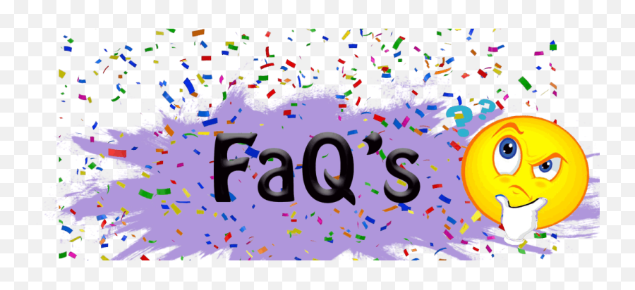 Lawn Fonts Faqs - Happy Emoji,Confetti Emojis