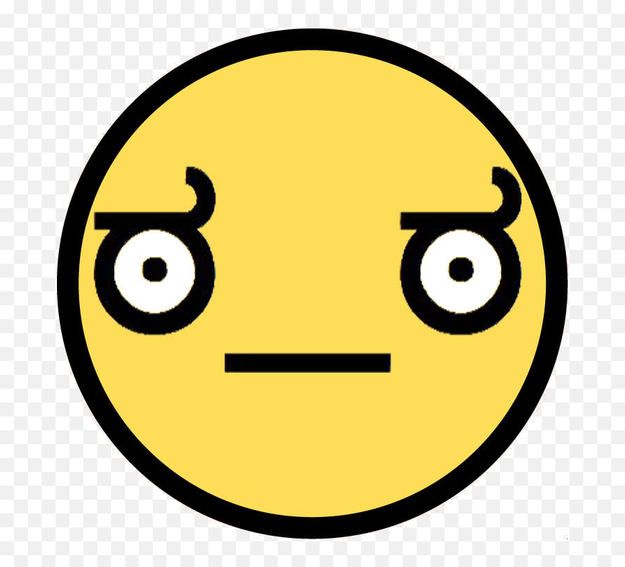 Disturbed Face - Awesome Face Smiley Emoji,Disturbed Emoji