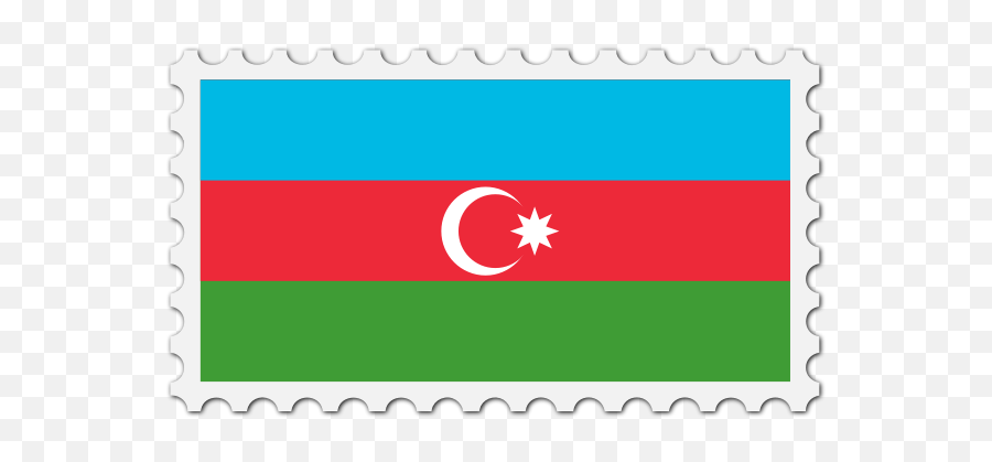 Azerbaijan Flag Image - Postage Stamp Emoji,Aruba Flag Emoji