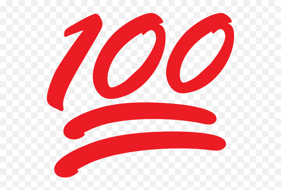 100 Emoji Transparent Png - 100 Emoji Png,100 Emoji