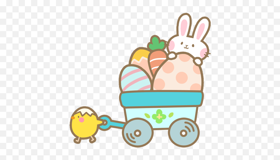 Easter Egg Eggs Bunny Chick - Clip Art Emoji,Bunny Egg Emoji