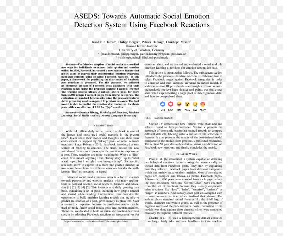 Emotion Detection System - Document Emoji,Emotion List For Facebook