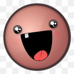 Transparent Emotes Cute Picture - Circle Emoji,:v Emoticon