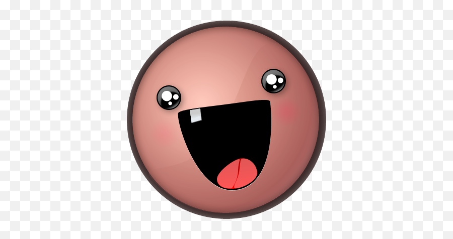Transparent Emotes Cute Picture - Circle Emoji,:v Emoticon
