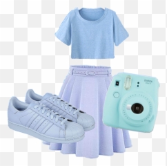 Blue Freetoedit - Sneakers Emoji