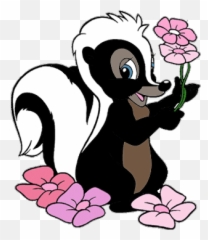 Bambi Disney - Flower Skunk Drawing Emoji
