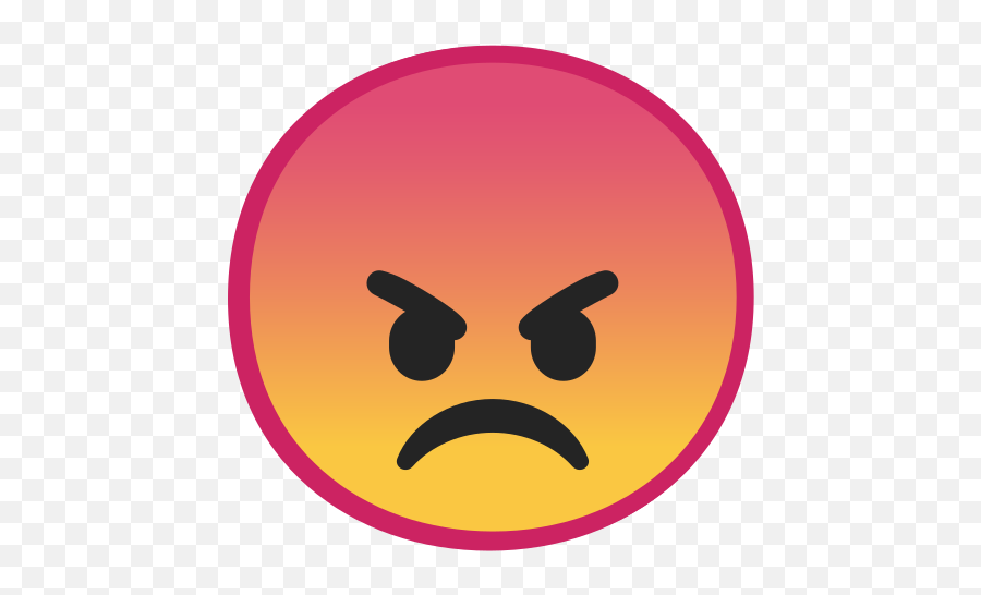 Angry Face Emoji - Mad Face Emoji,Angry Emoji