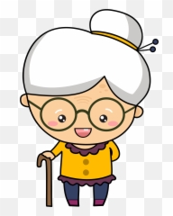 Transparent Grandma Clipart - Grandmother Clipart Emoji,Grandma Emoji