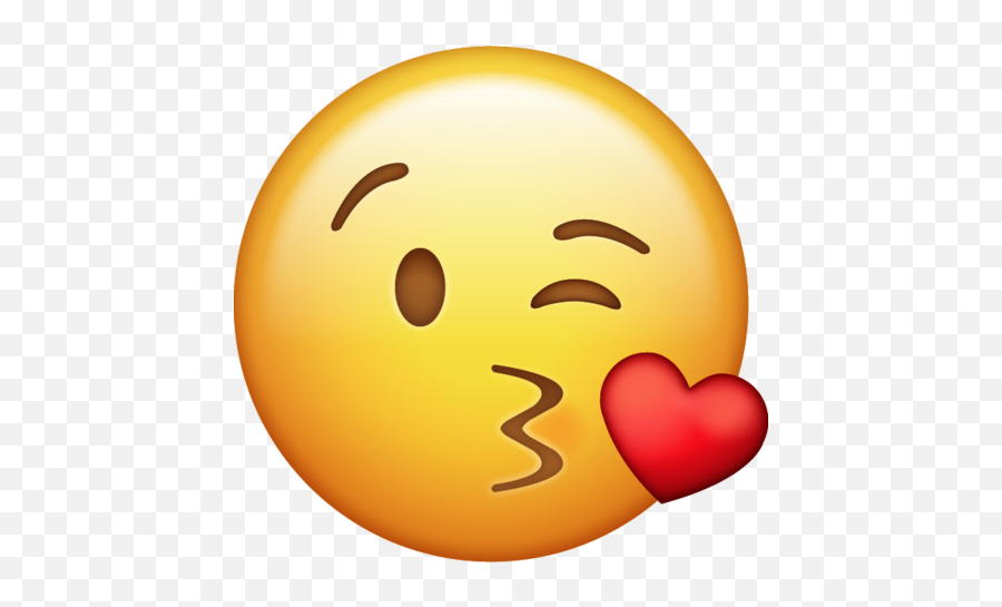 Blow Kiss Emoji Download Ios - Kiss Emoji,Kiss Emoji