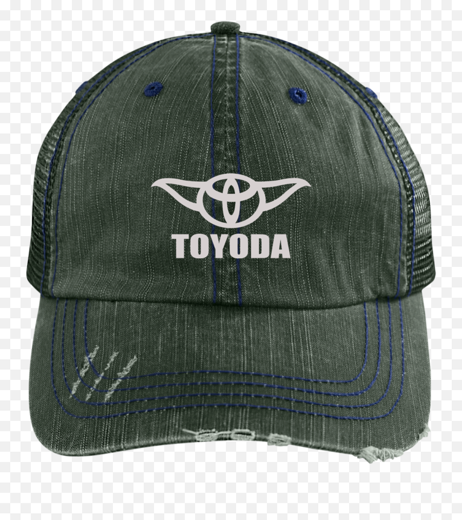 Toyoda Toyota Distressed Cap Hat - Hat Emoji,Emoji Hats