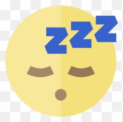 emoticons Emoji feelings Smileys sleep - Sleeping Flat Icon Png