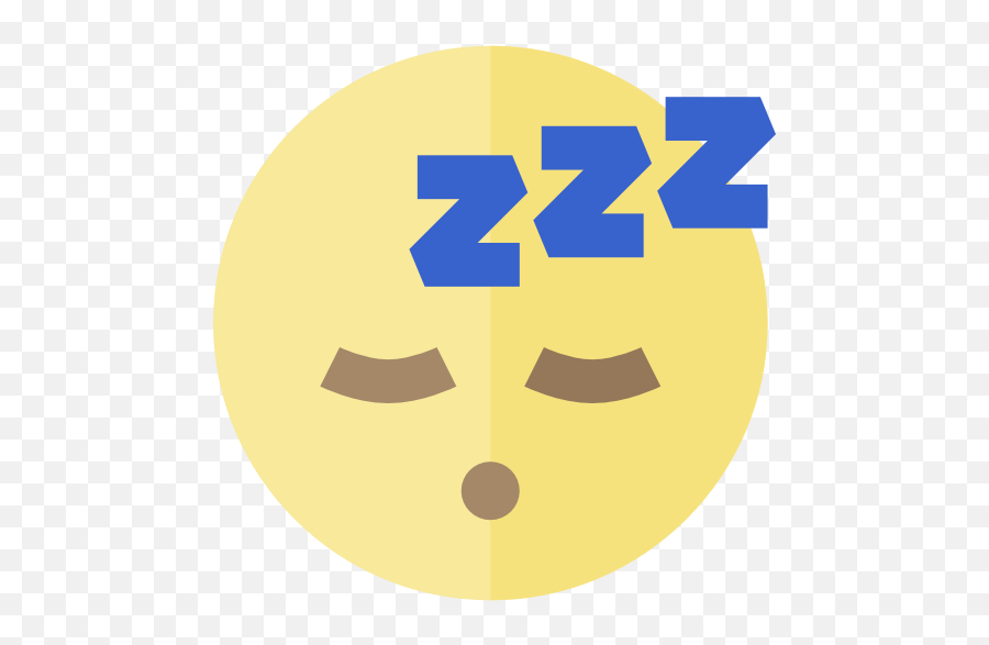 Emoticons Emoji Feelings Smileys Sleep Icon - Sleeping Flat Icon Png,Emoji Sleep