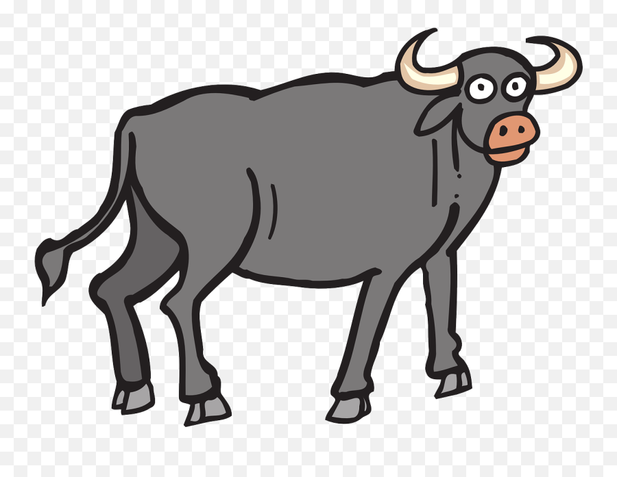 Gray Bull Horns - Free Vector Graphic On Pixabay Ox Clipart Emoji,Ox Emoji