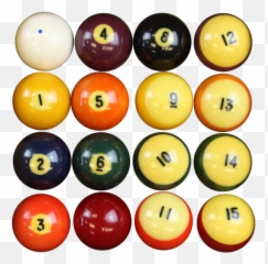 Boxed Billiard Balls - Set Of 16 Chicago Bulls Jersey Cupcake Toppers Emoji,Bowling Emoticon