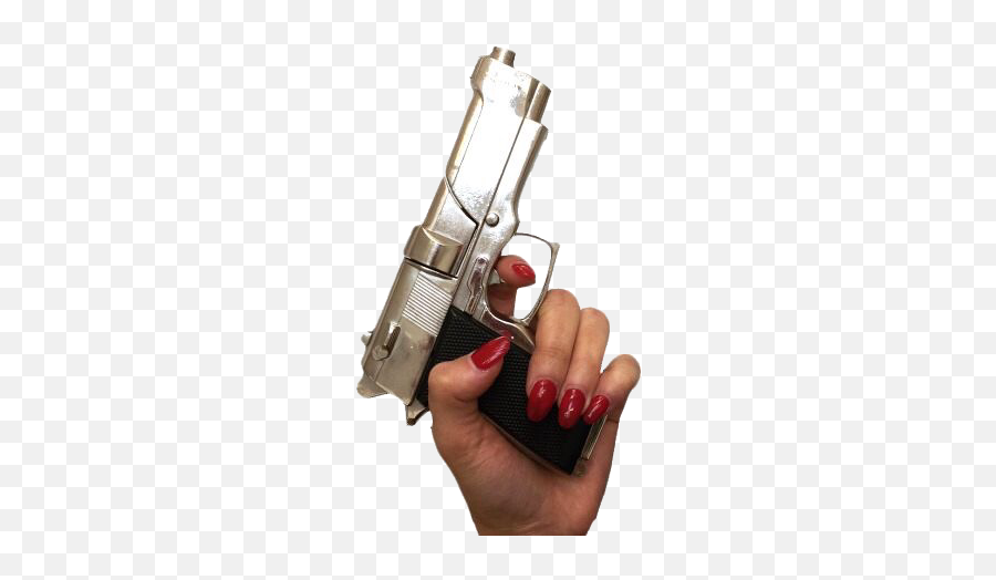 Gun Hand Savage Freetoedit - Girl Hands With Gun Png Emoji,Gun Hand Emoji