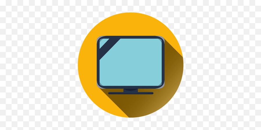 Television Round Icon - Transparent Png U0026 Svg Vector File Tv Round Icon Png Emoji,Tv Emoji